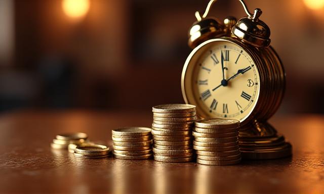 Secure vault or clock symbolizing long-term wealth protection